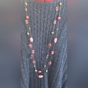 Two Strand Beaded Necklace
